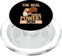 Il vero cavallo potenza mamma cavallo mamma PopSockets PopGrip per MagSafe