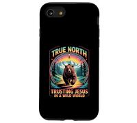 Il vero nord si fida di Gesù in un'estate cristiana del mondo selvaggio Custodia per iPhone SE (2020) / 7 / 8