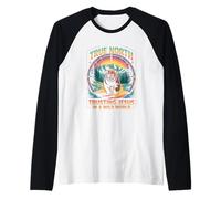 Il vero nord si fida di Gesù in un'estate cristiana del mondo selvaggio Maglia con Maniche Raglan