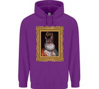 Il Vero Re Dei Gatti Divertente Felpa Uomo