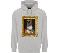 Il Vero Re Dei Gatti Divertente Felpa Uomo