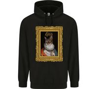 Il Vero Re Dei Gatti Divertente Felpa Uomo