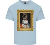 Il Vero Re Dei Gatti Maglietta Divertente Per Bambini