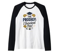 Il Viaggio accademico conquistato diplomato Prodigio Maglia con Maniche Raglan