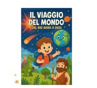 Il Viaggio del Mondo: Dal Big Bang a Oggi !: Un racconto stellare per bambini curiosi dai 5 agli 8 anni