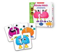 Il viaggio dell'apprendimento: il mio primo gioco ""Abbinalo"" - Monster Match - Giochi rompicapo per bambini - 15 giochi di abbinamento di immagin