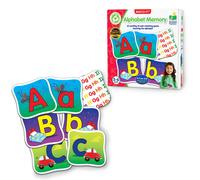 Il viaggio di apprendimento: abbinalo! Memoria - Alphabet - Capitale e lettere minuscole Matching Game con 26 coppie abbinate - Memory Games for Kids
