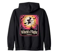 Il Viaggio Magico di Witch's Flight Tonic Halloween Felpa con Cappuccio