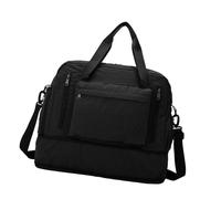 Il viaggio pratico del tessuto di Oxford insacca gli stili di trasporto multipli di progettazione pieghevole bagnata ed asciutta della separazione per la borsa portatile di viaggio di breve, Nero
