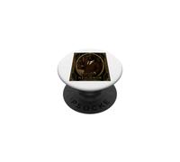 Il vicino gatto nero Art Deco Murder Mystery PopSockets PopGrip Adesivo