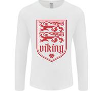 Il Vikings Valknut Simbolo Lions Valhalla Uomo Maniche