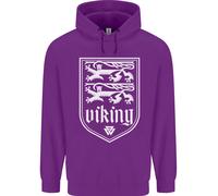 Il Vikings Valknut Simbolo Valhalla Lions Bambini Felpa con Cappuccio