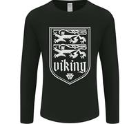 Il Vikings Valknut Simbolo Valhalla Lions Uomo Maniche