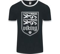 Il Vikings Valknut Simbolo Valhalla Lions Uomo Ringer Fotl