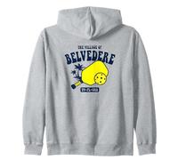Il villaggio di Belvedere TV FL USA Pickleball Design Felpa con Cappuccio