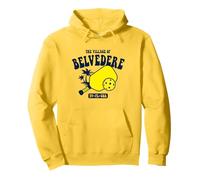 Il villaggio di Belvedere TV FL USA Pickleball Design Felpa con Cappuccio