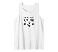 Il Villaggio di Collier Design Classico Stile Palme Canotta