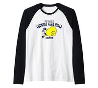 Il villaggio di Country Club Hills TV FL Pickleball Design Maglia con Maniche Raglan