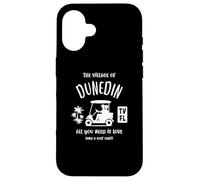 Il villaggio di Dunedin TV FL Golf Cart Design Custodia per iPhone 16