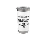 Il villaggio di Hadley stile classico palme design Bicchiere termico in acciaio inox doppia parete