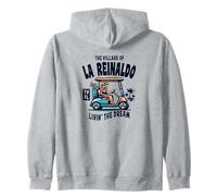 Il Villaggio di La Reinaldo Golf Cart Design Felpa con Cappuccio