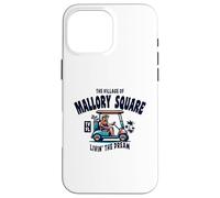 Il villaggio di Mallory Square Golf Cart Design Custodia per iPhone 16 Pro Max