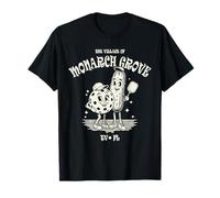 Il villaggio di Monarch Grove TV FL Divertente design a pickleball Maglietta