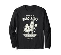 Il villaggio di Palo Alto TV FL, divertente disegno a fumetti con pickleball Maglia a Manica