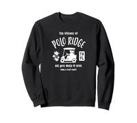 Il villaggio di Polo Ridge TV FL Golf Cart Design Felpa