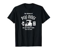 Il villaggio di Polo Ridge TV FL Golf Cart Design Maglietta