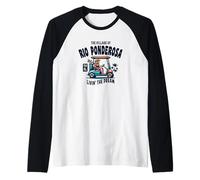 Il villaggio di Rio Grande Golf Cart Design Maglia con Maniche Raglan
