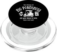 Il villaggio di Rio Ponderosa TV FL Golf Cart Design PopSockets PopGrip per MagSafe