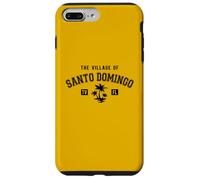 Il villaggio di Santo Domingo, stile classico, palme, design Custodia per iPhone 7 Plus/8 Plus