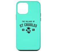 Il villaggio di St Charles stile classico palme design Custodia per iPhone 12 mini