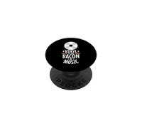 Il vinile è il bacon della musica PopSockets PopGrip Adesivo