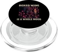 Il vino in scatola è un meme di tutto l"umore PopSockets PopGrip per MagSafe