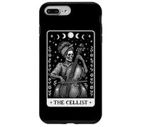 Il violoncellista suonatore di violoncello scheletro Tarocchi Witchy Moon Custodia per iPhone 7 Plus/8 Plus