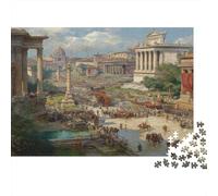 Il vivace Foro Romano Jigsaw Puzzle 1000pcs (75x50cm) Adulti Puzzle Gioco EduGattoivo Decorazioni Per La Casa
