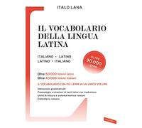 Il vocabolario della lingua latina