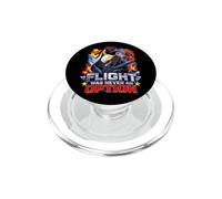 Il volo non è mai stato un"opzione Commando Penguin Soldier Dad Joke PopSockets PopGrip per MagSafe