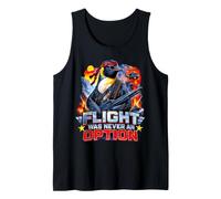 Il Volo Non è mai Stato unopzione Commando Penguin Soldier Dad Joke Canotta
