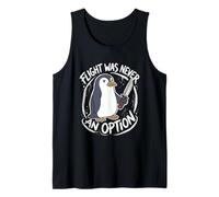 Il Volo Non è mai Stato un'opzione -Fun Saying Attitude Cute Penguin Canotta