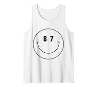 Il Volto di 6 7 Divertente Meme Hand Alpha Slang 67 6-7 Canotta