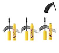 Il volume del mascara a bolle e la formula di lunghezza per ciglia audaci e separate, possono essere stratificate per aumentare il ricciolo, impermeabile a prova di clump a lungo termine (3pcs)