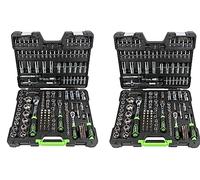 JBM 54046 VALIGETTA PORTAUTENSILI 179 PEZZI BUSSOLE ESAGONALI - FINITURA CROMATA