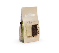 Il Waferone Ricetta di Attilio Dolci Pensieri, 6 Wafer Ripieni nei Gusti Pistacchio, Tiramisù e Arancia, in Sacchetto Regalo Babbi, Ricoperti di Cioccolato