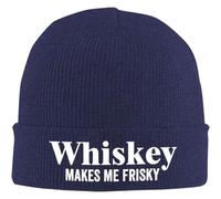Il Whisky Mi Fa Fare Un Cappello Vivace Lavorato a Maglia Inverno Berretto Divertente per Uomo Donna Carino Berretto in Maglia Stampa Taglia Unica