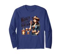 Il whisky uccide l'atmosfera da cowboy della noia Maglia a Manica