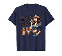 Il whisky uccide l'atmosfera da cowboy della noia Maglietta