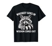 Il Whisky Va nella Saggezza Esce Maglietta